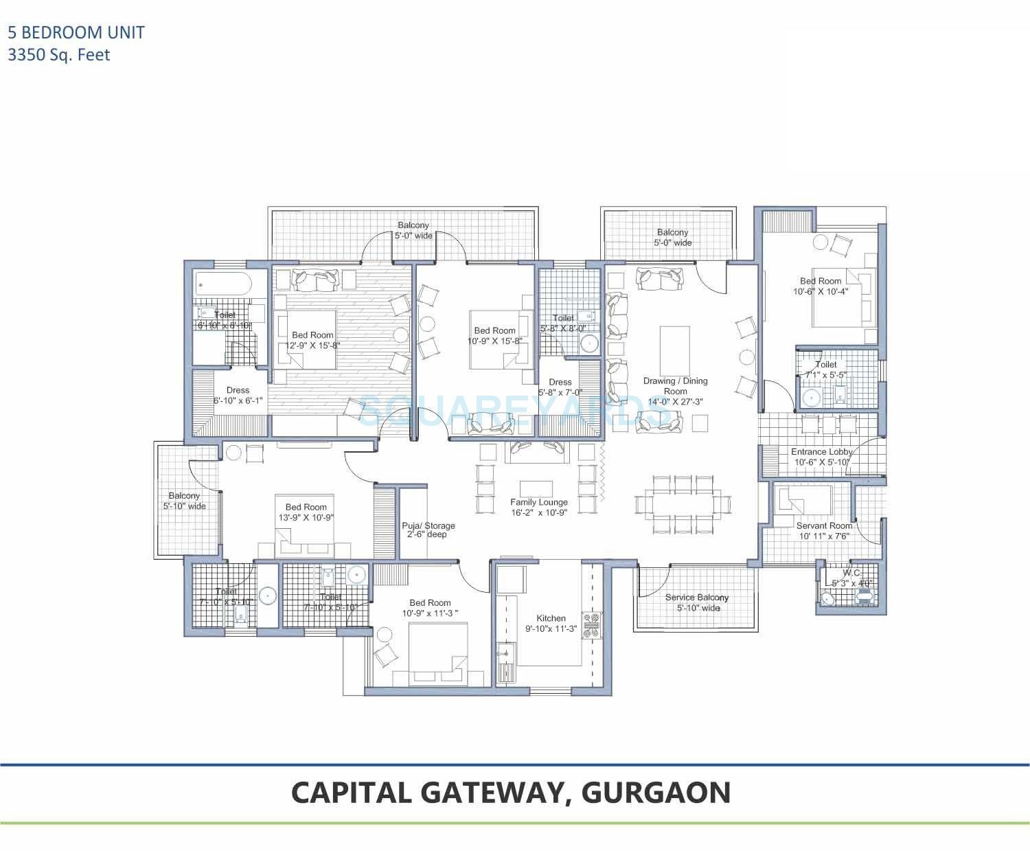 Tashee Capital Gateway — floor plan 7