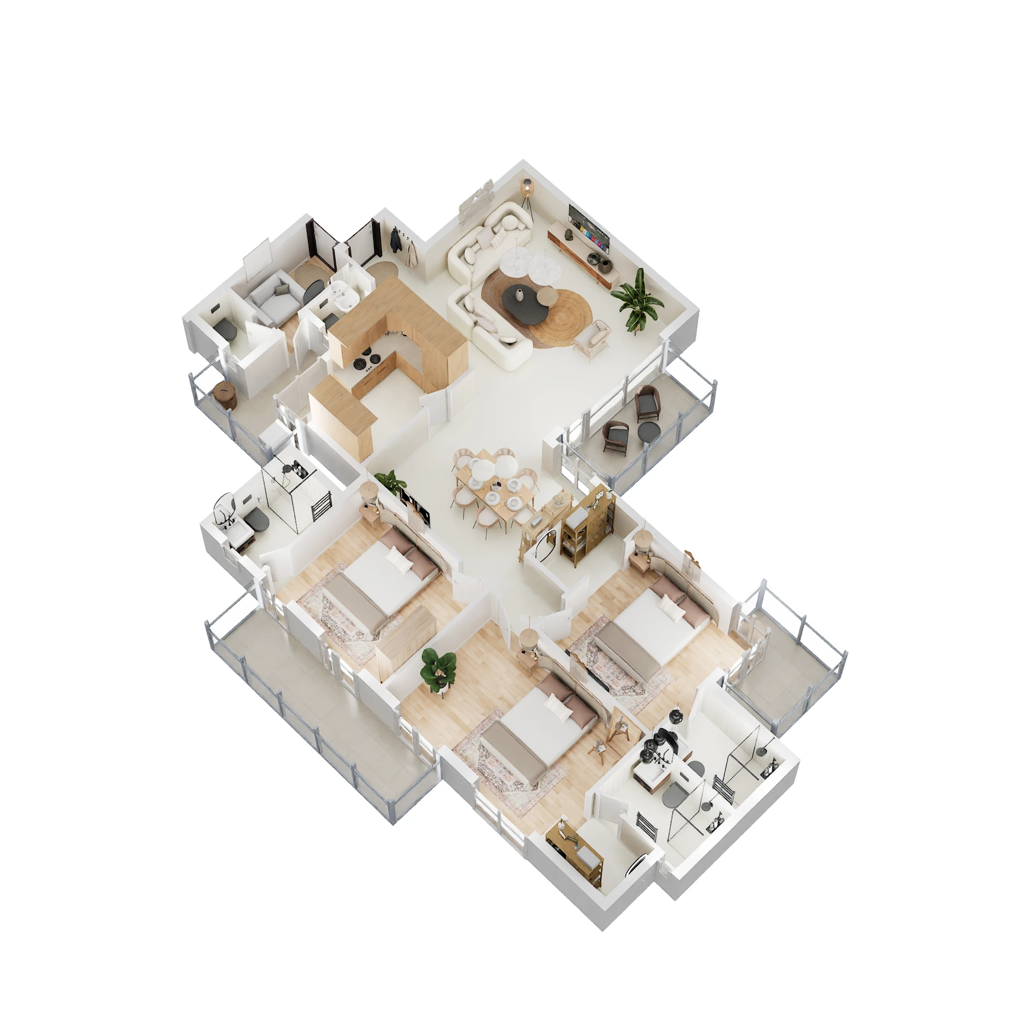 Experion Windchants — floor plan 4