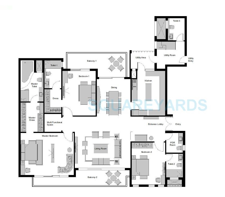 Experion Windchants — floor plan 5