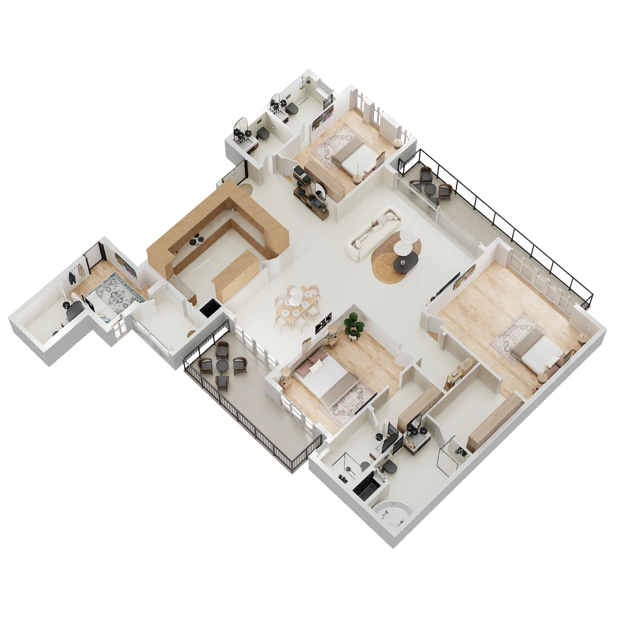 Experion Windchants — floor plan 6