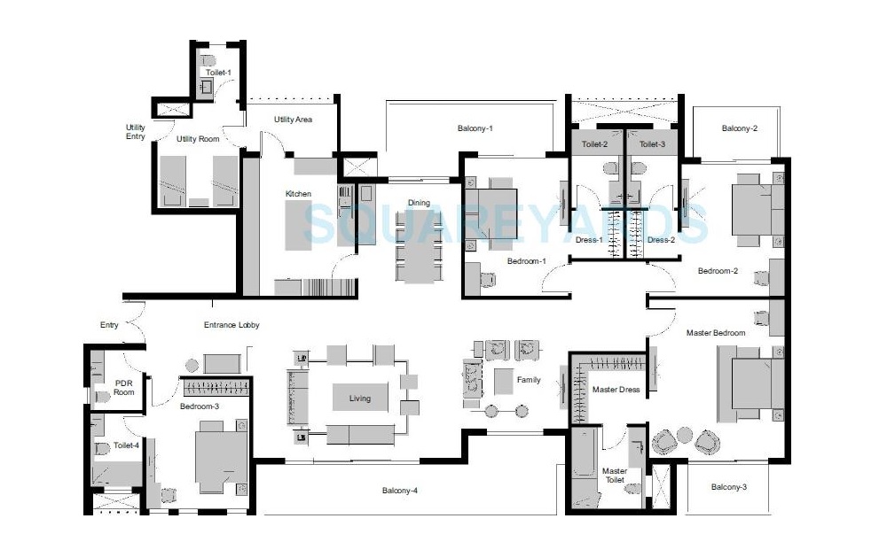 Experion Windchants — floor plan 7