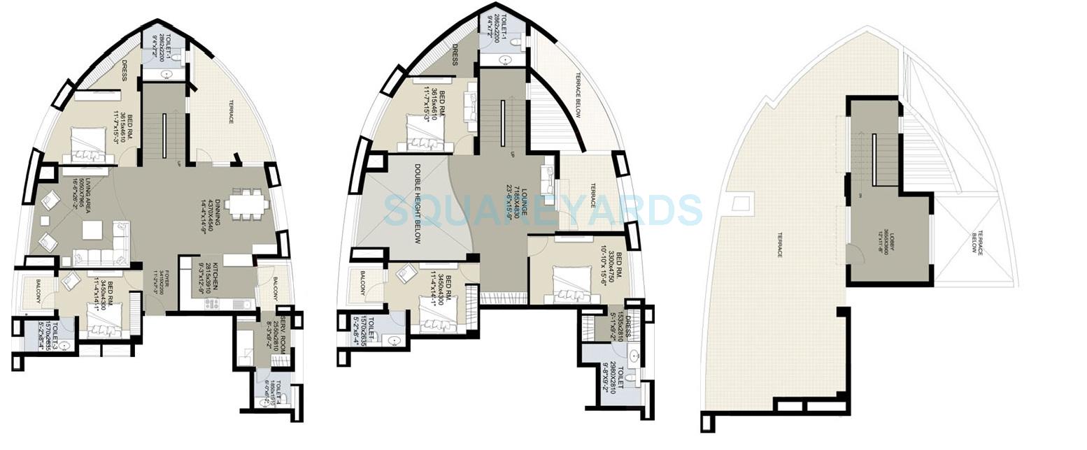 Raheja Vedaanta — floor plan 10