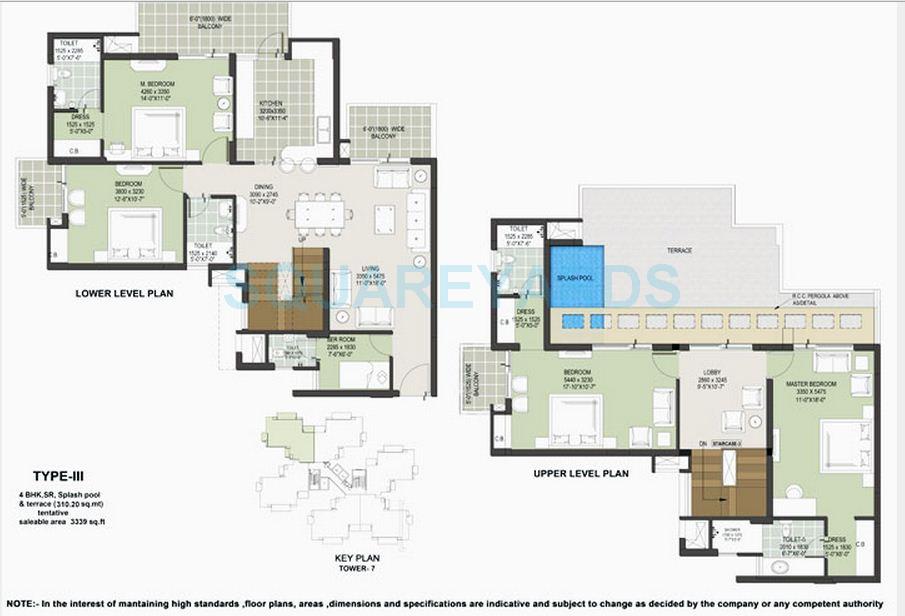 Satya The Hermitage — floor plan 8