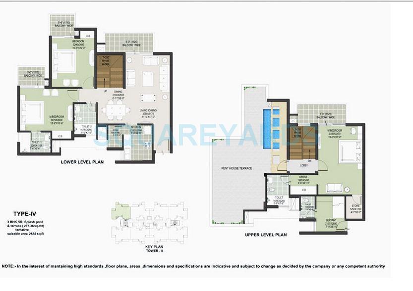Satya The Hermitage — floor plan 5