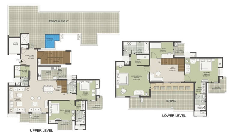 Satya The Hermitage — floor plan 10