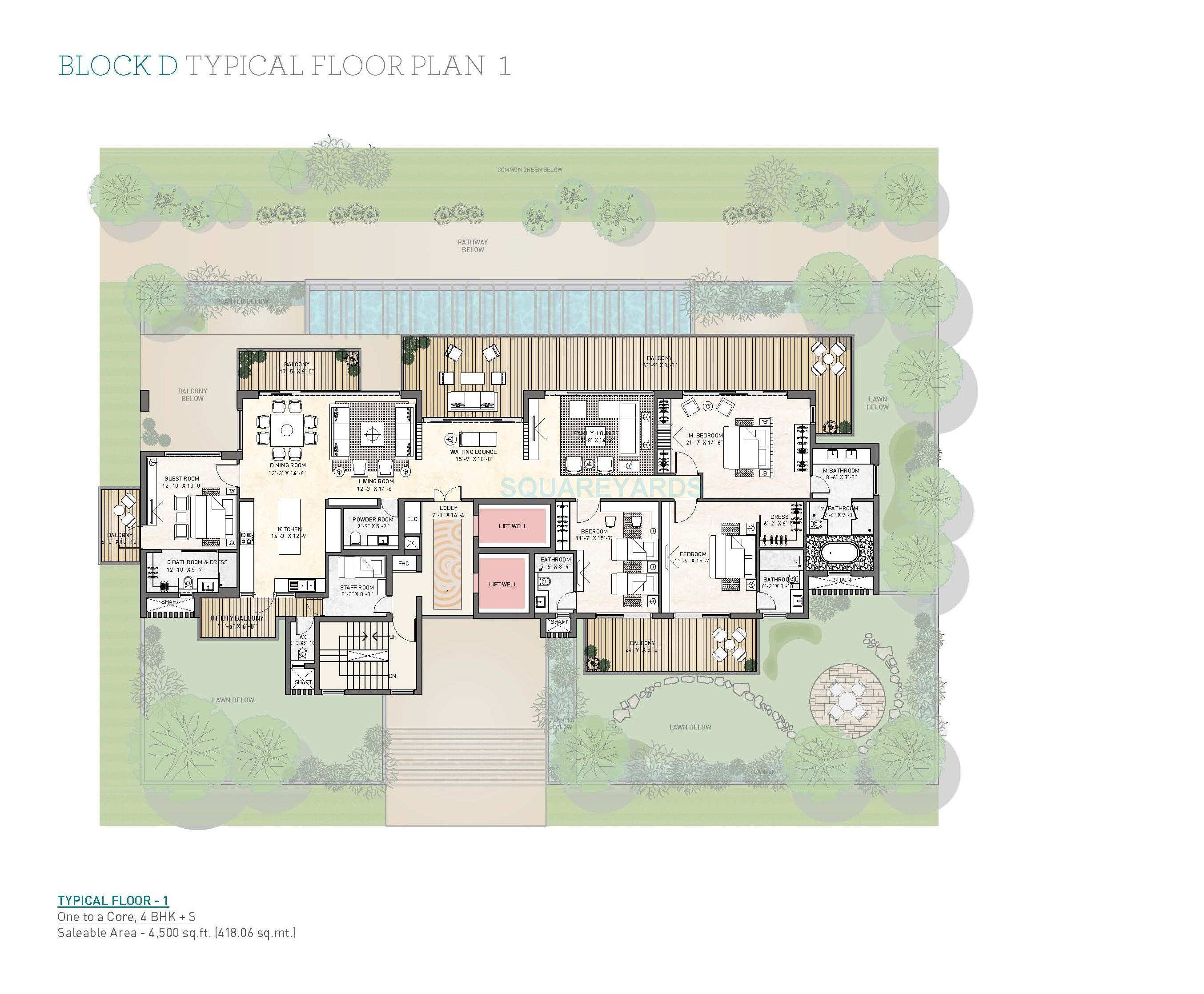 Puri Diplomatic Greens Phase I — floor plan 8