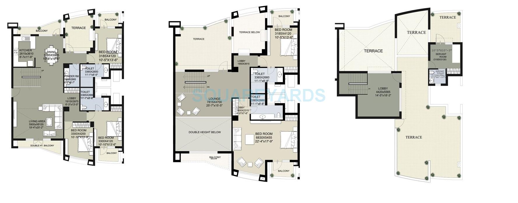 Raheja Vedas — floor plan 11
