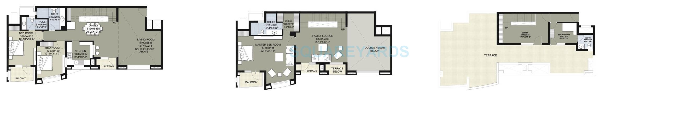 Raheja Vedas — floor plan 5