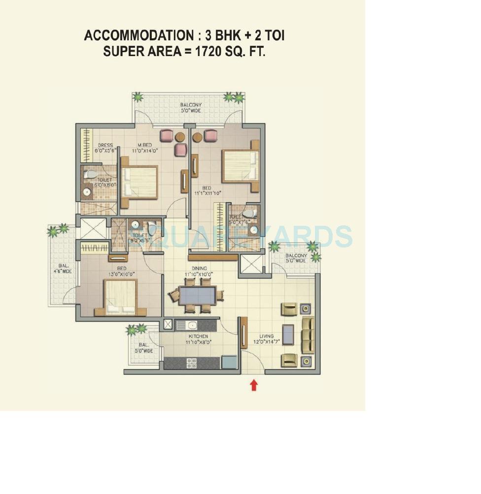 Corona Optus — floor plan 3