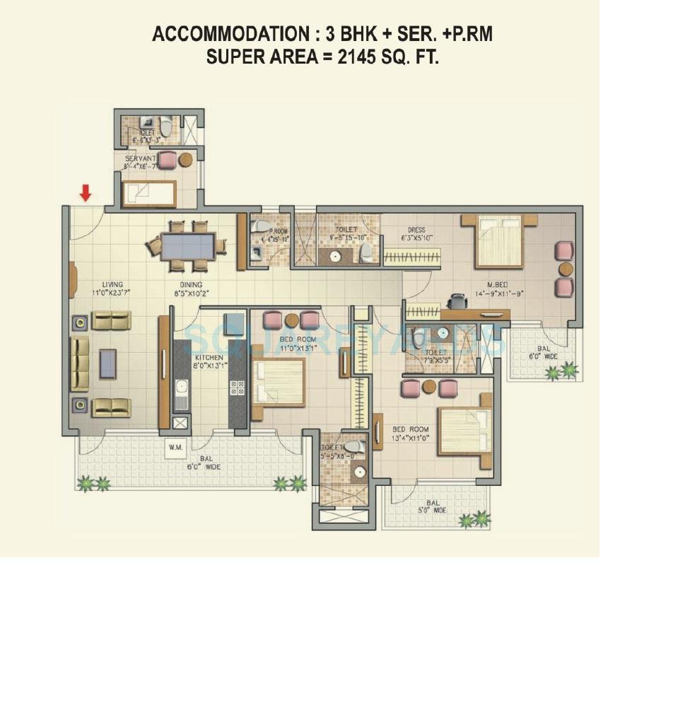Corona Optus — floor plan 4