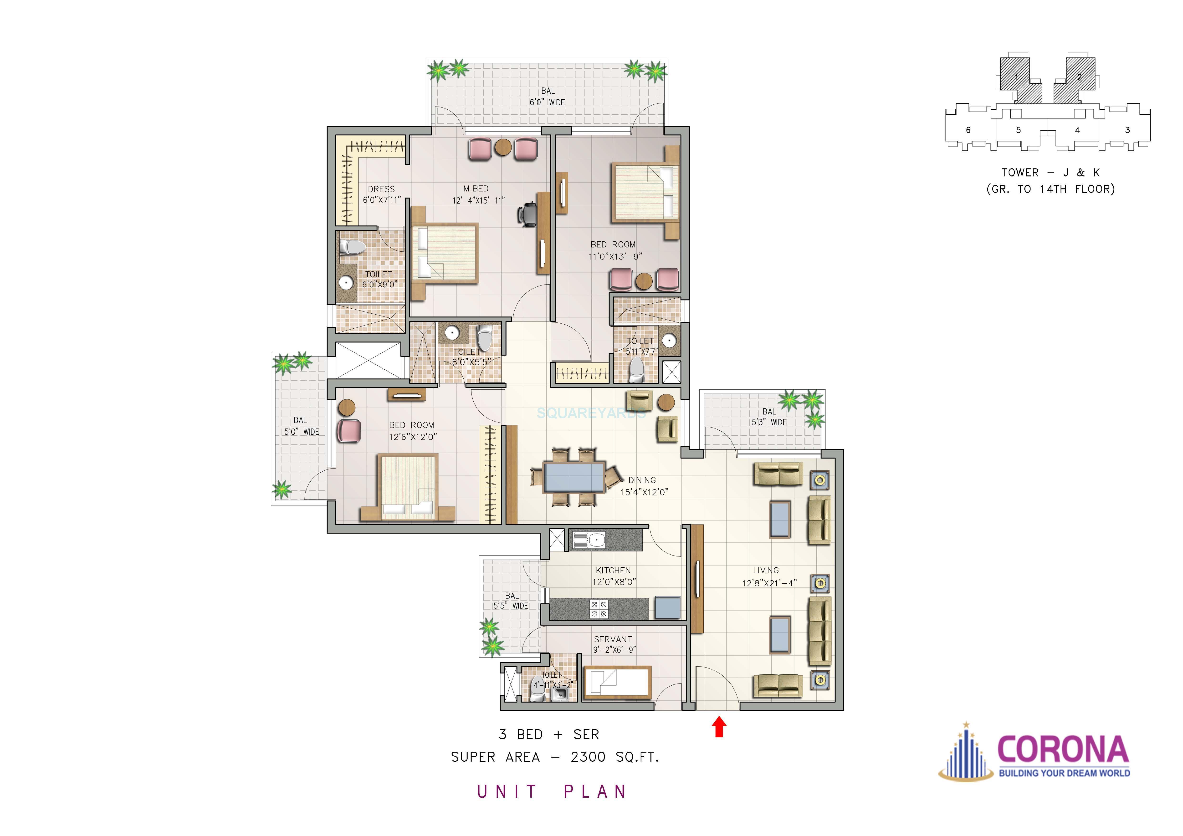 Corona Optus — floor plan 5