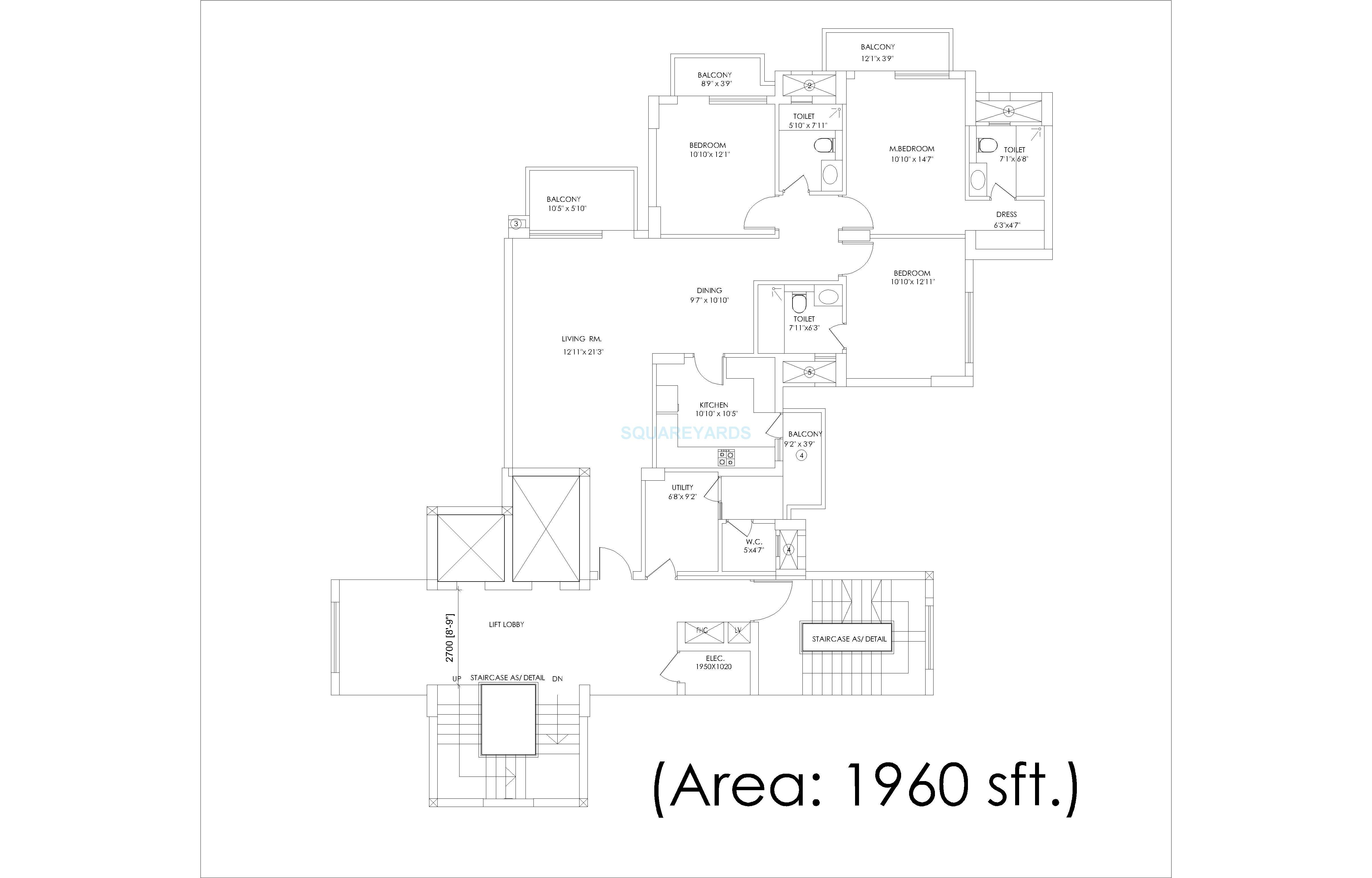 Mahindra Aura — floor plan 2