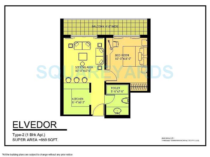 Imperia Elvedor — floor plan 1