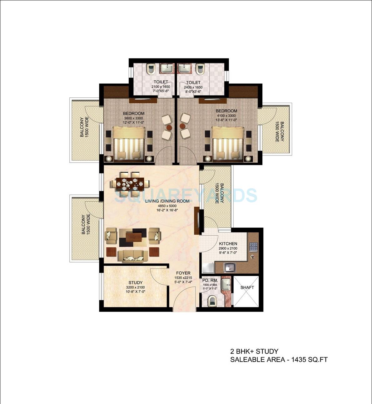 Imperia Esfera — floor plan 1