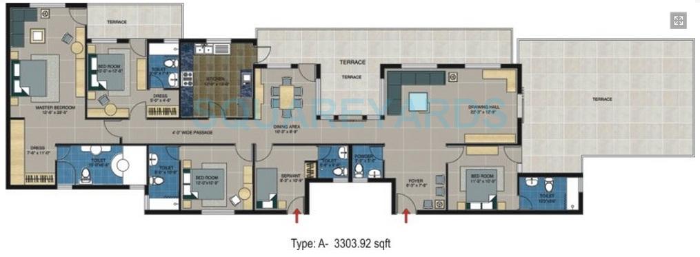 Piedmont Taksila Heights — floor plan 13