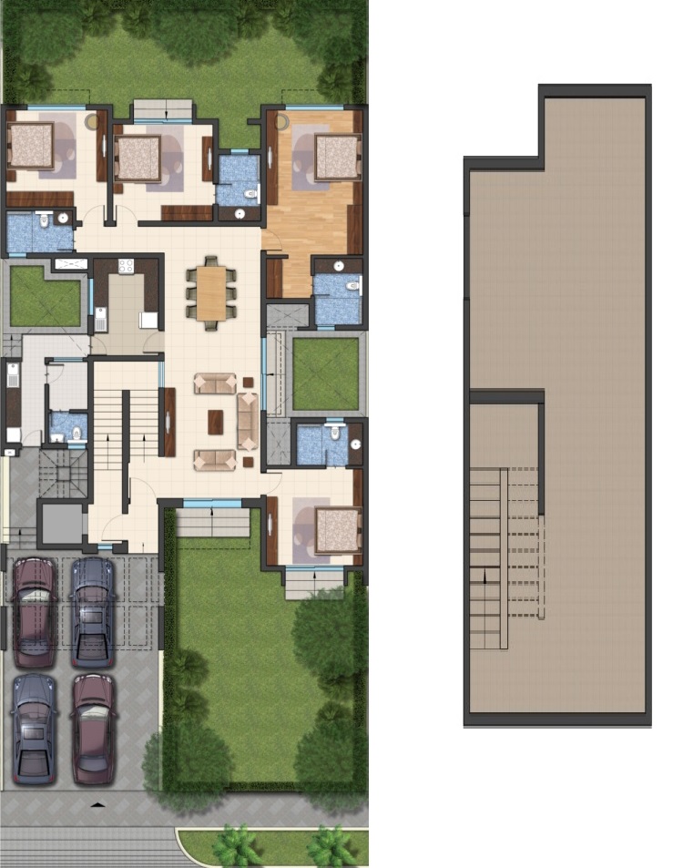 Sobha International City Phase 2 — floor plan 2