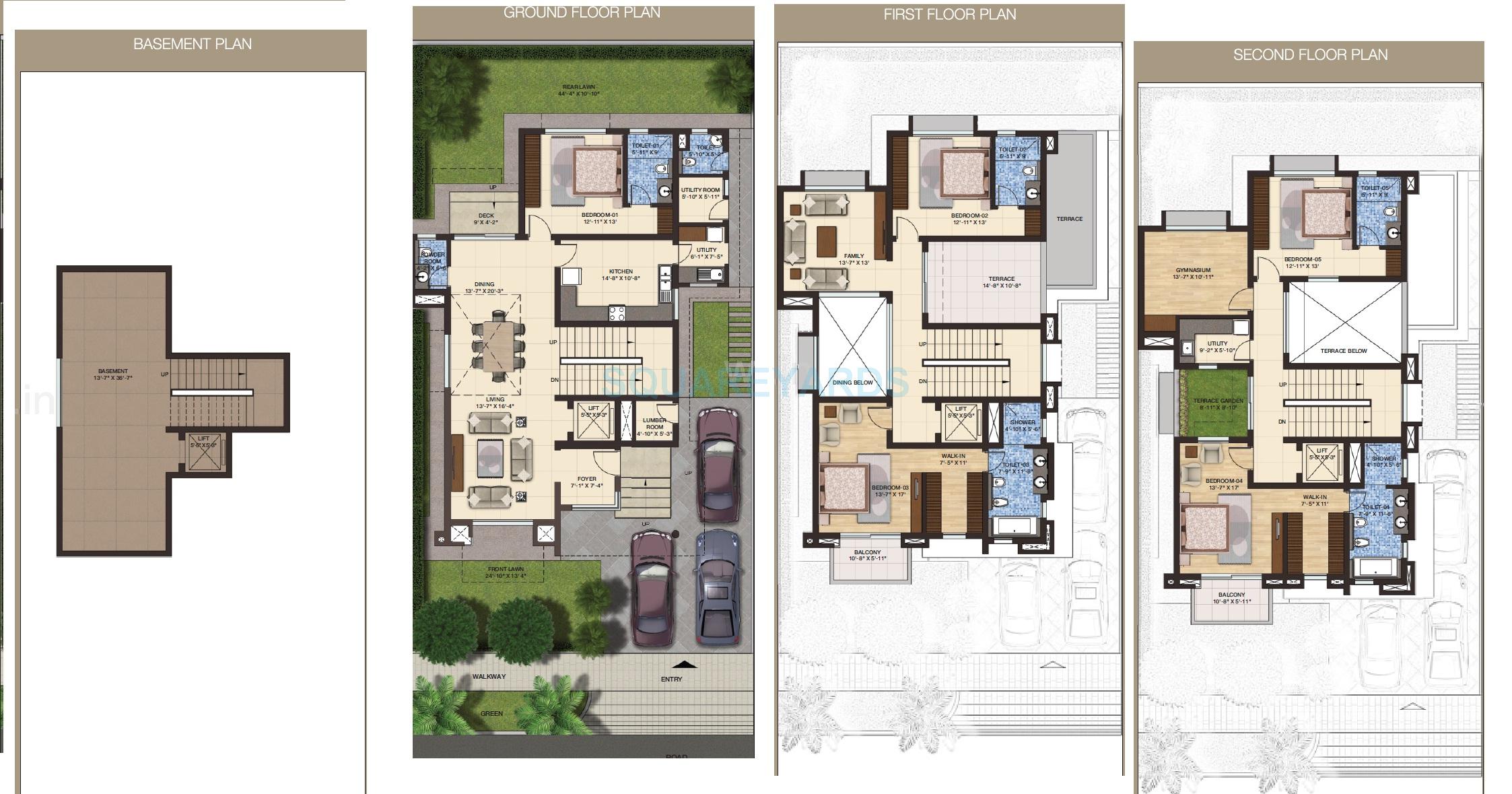 Sobha International City Phase 2 — floor plan 4
