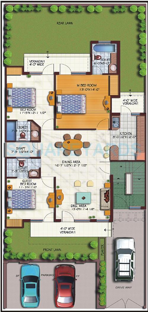M2K Aura — floor plan 1