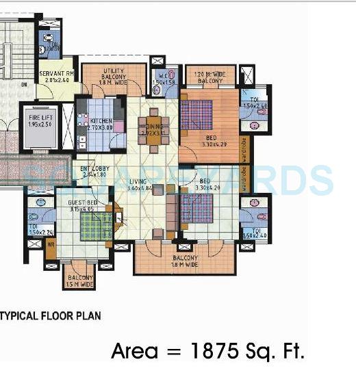JMD Gardens — floor plan 1