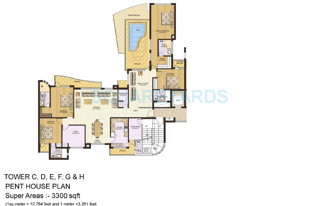 Spaze Privy — floor plan 7