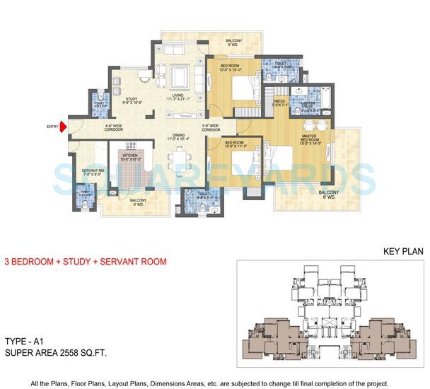 Spaze Privy — floor plan 4