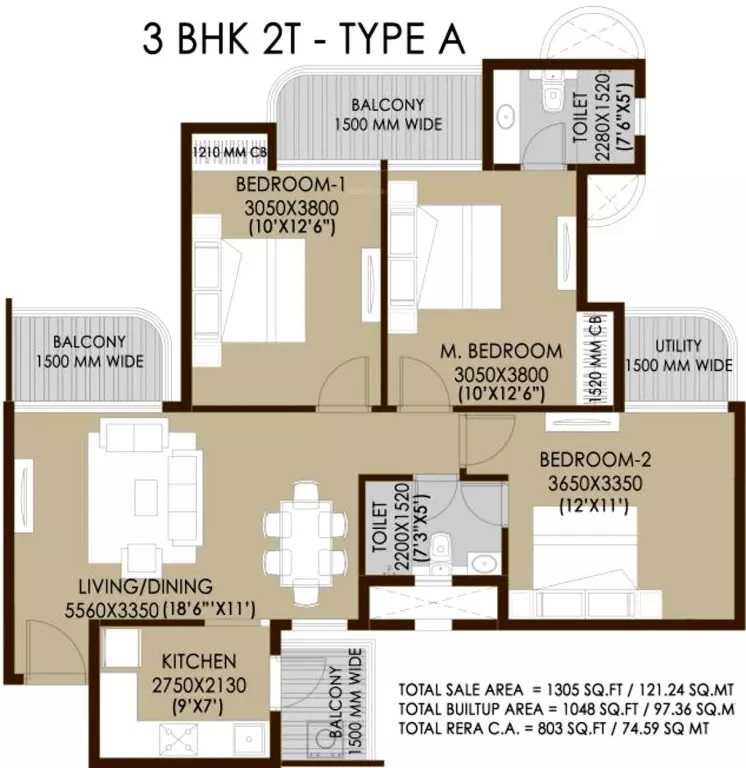 CRC Sublimis — floor plan 3
