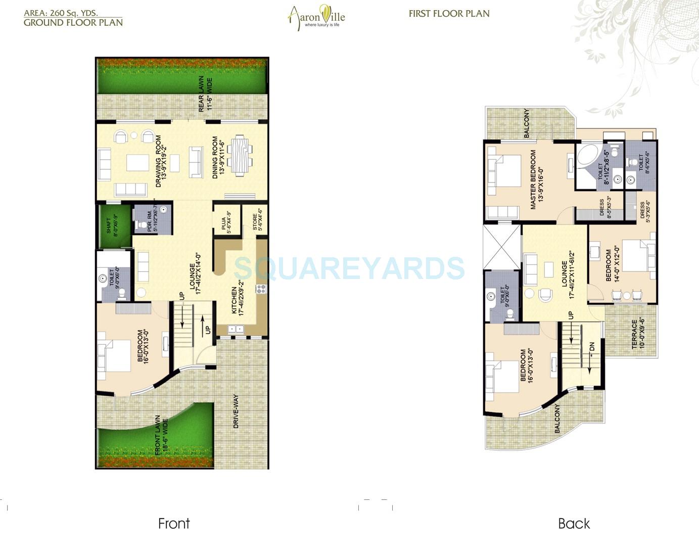 SS Aaron Ville — floor plan 4
