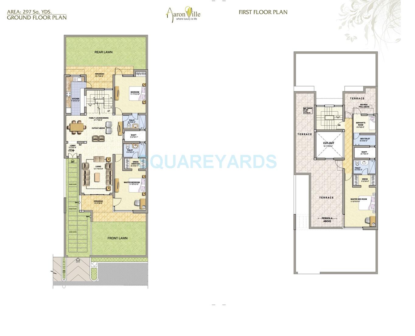 SS Aaron Ville — floor plan 1