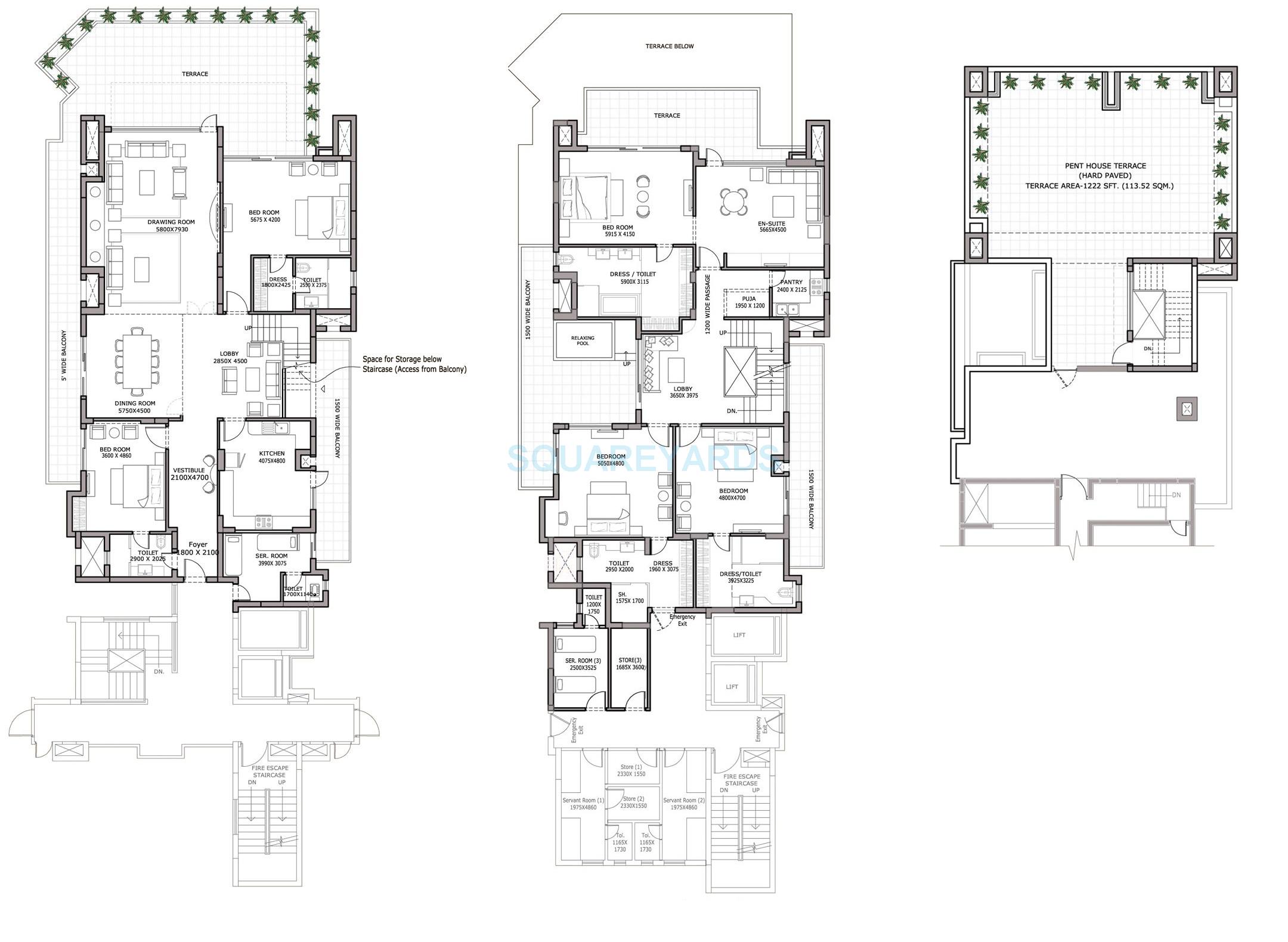 Bestech Park View Spa — floor plan 4