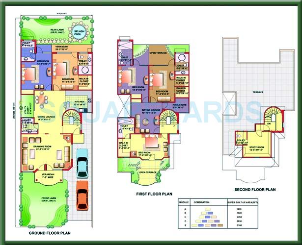 Eldeco Mansionz — floor plan 1