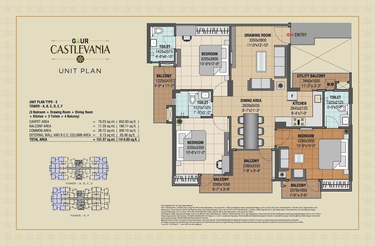 Gaur Castlevania — floor plan 5