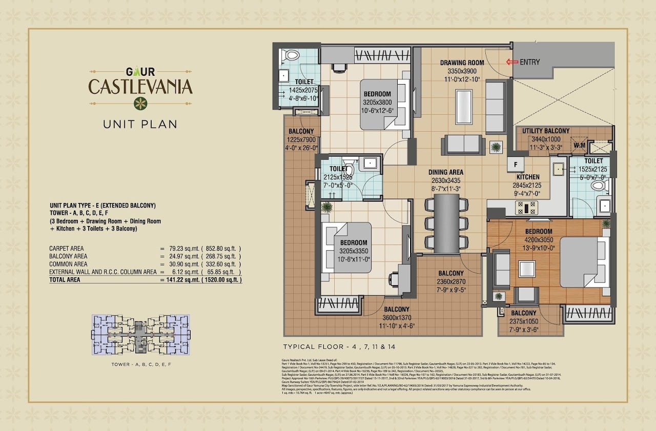 Gaur Castlevania — floor plan 7