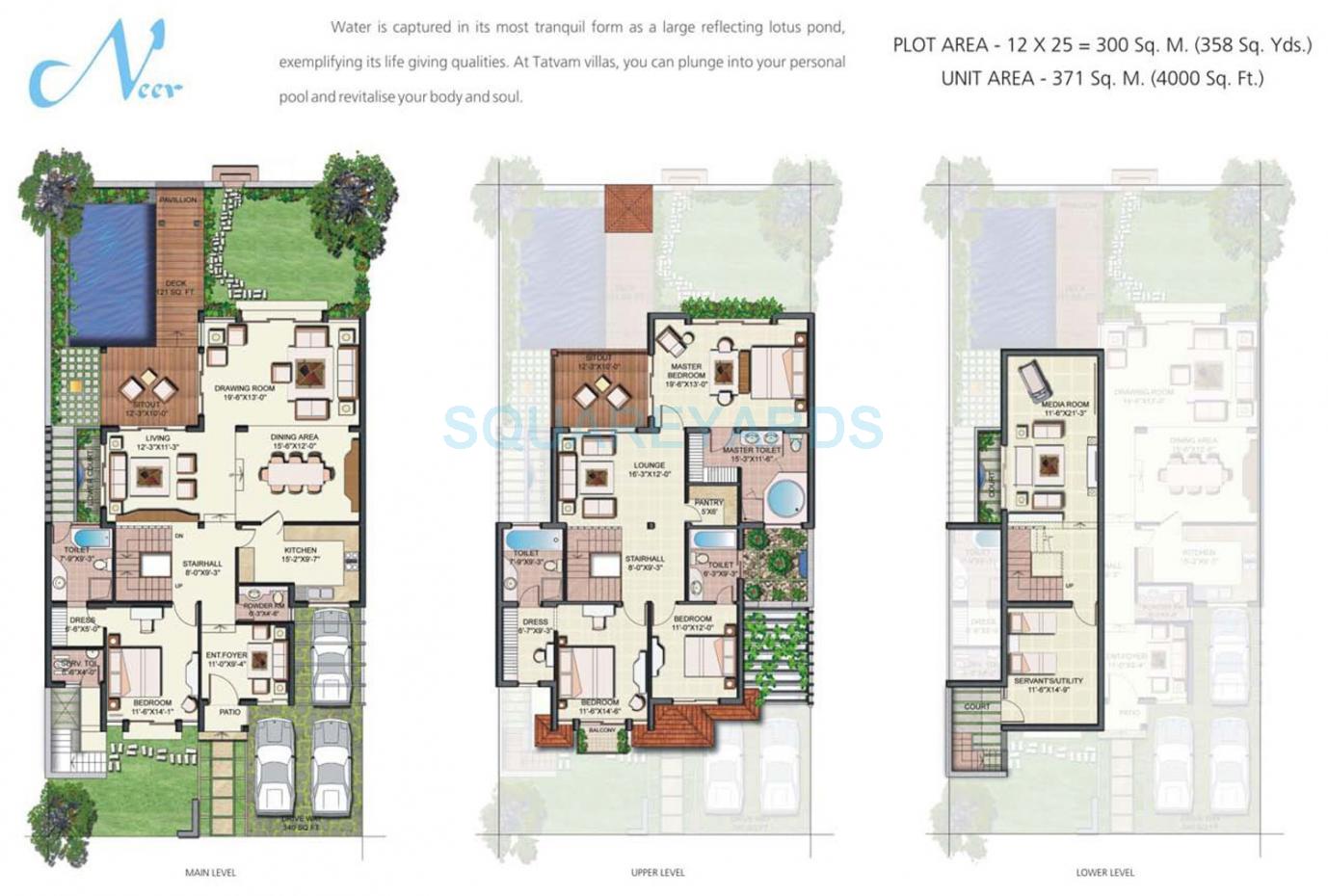 Tatvam Villas — floor plan 2