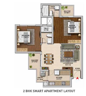 Hero Homes Phase 2 — floor plan 1