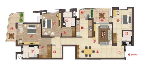 Antara Senior Living Noida Phase 1 — floor plan 2