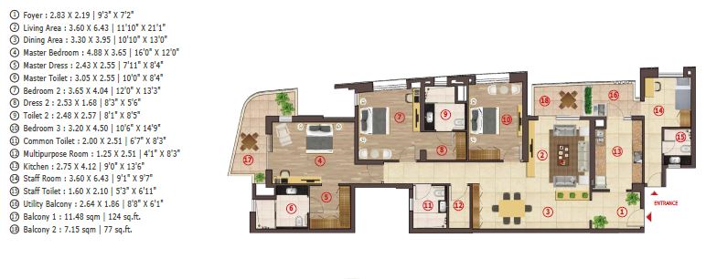 Antara Senior Living Noida Phase 1 — floor plan 4