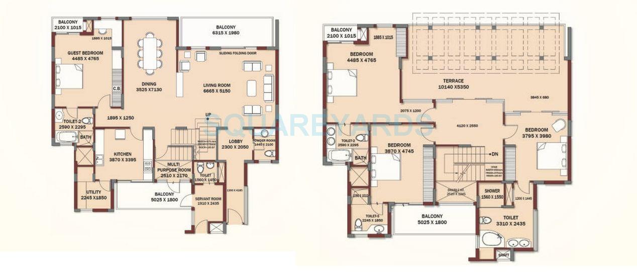 Central Park II-Bellevue — floor plan 5