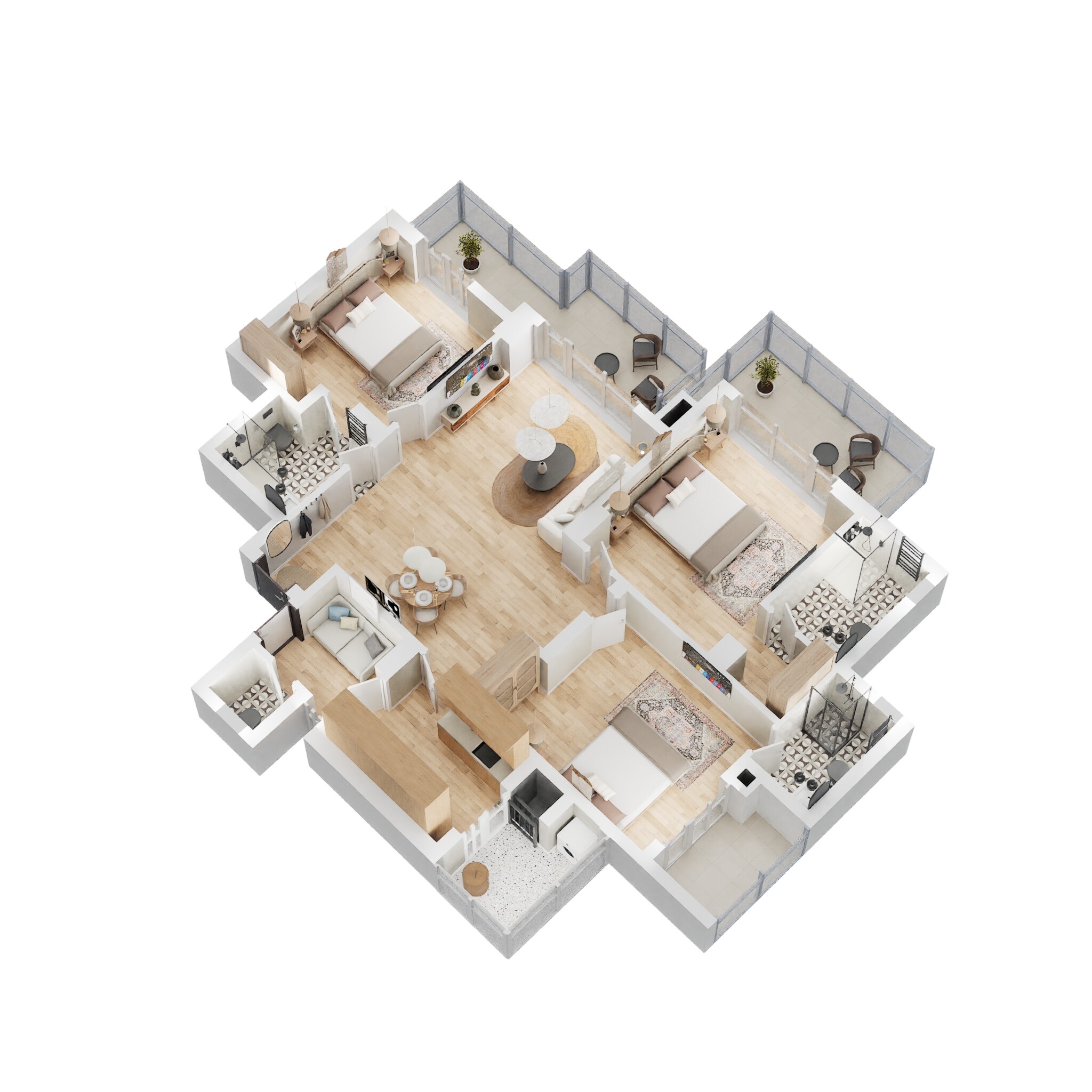 Godrej Prive — floor plan 4
