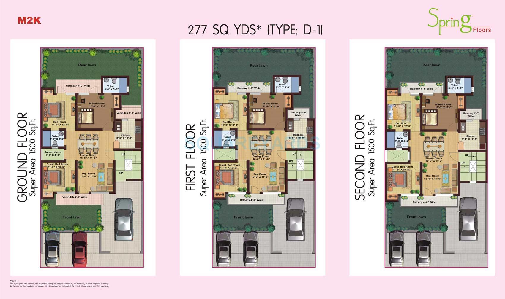 M2K Spring Floors — floor plan 1