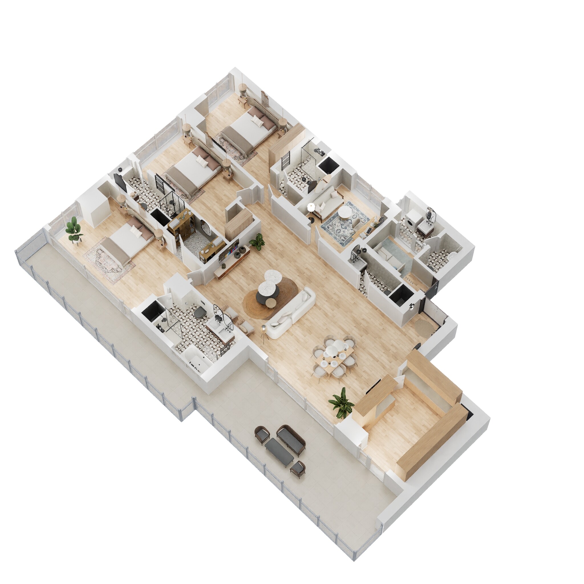 M3M Golf Estate Fairway East — floor plan 2