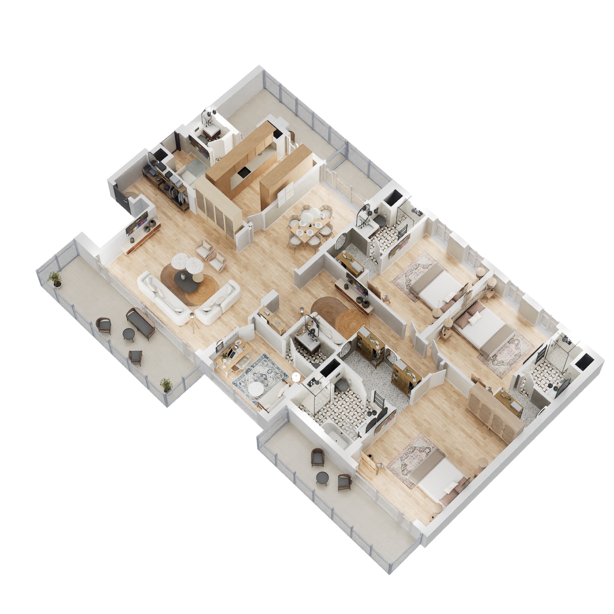 M3M Golf Estate Fairway East — floor plan 4
