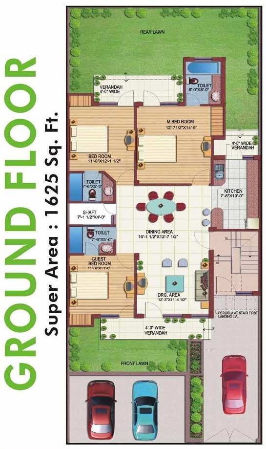 M2K The White House — floor plan 3