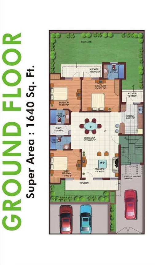 M2K The White House — floor plan 4