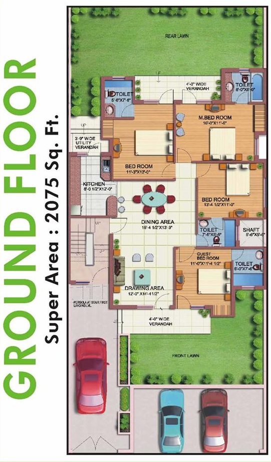 M2K The White House — floor plan 7