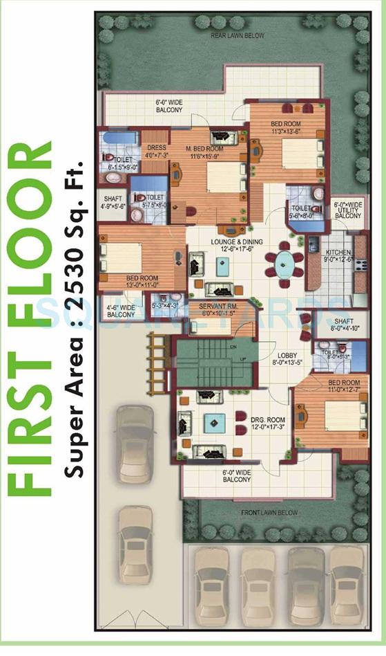 M2K The White House — floor plan 9