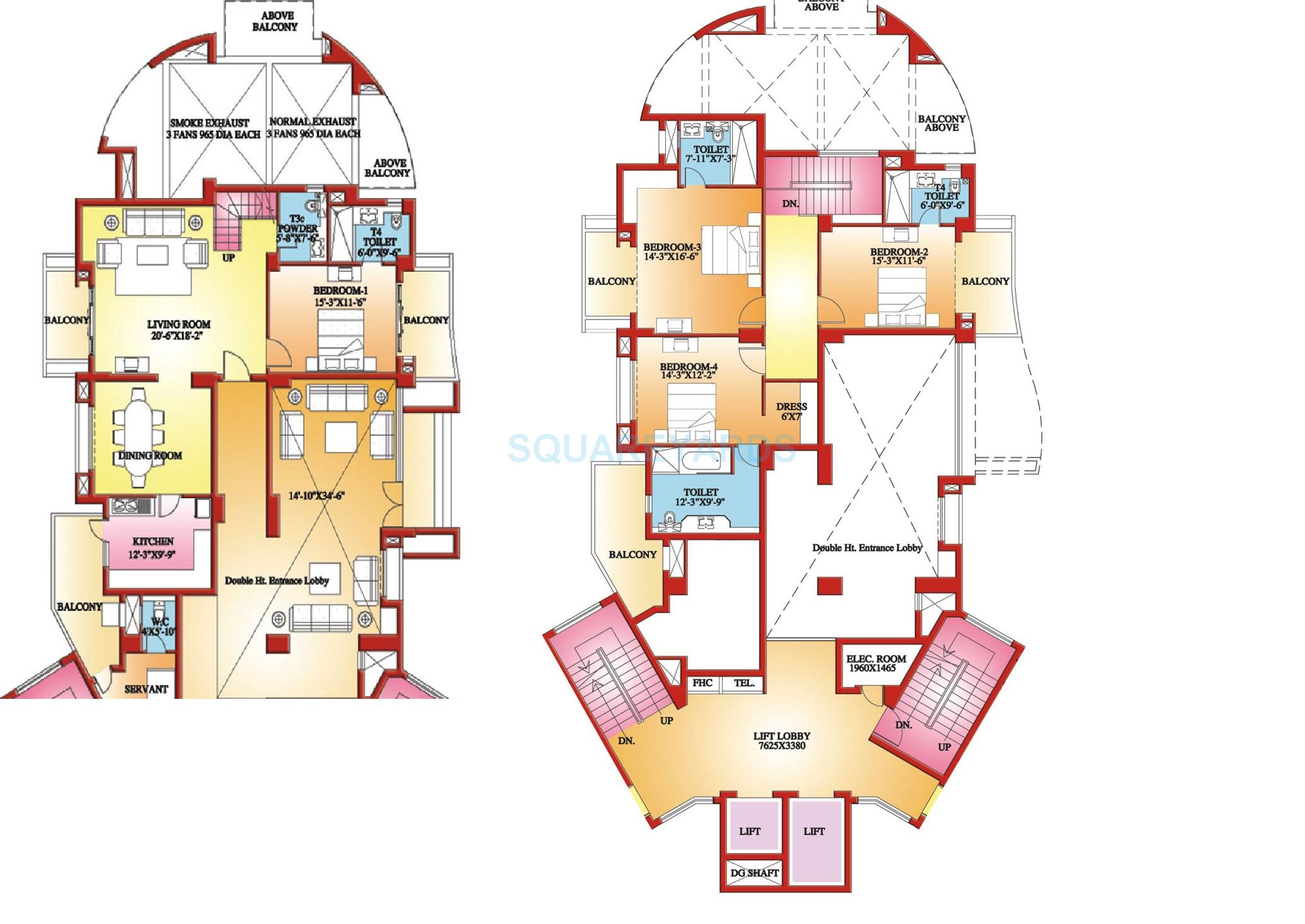 Parsvnath Exotica — floor plan 10