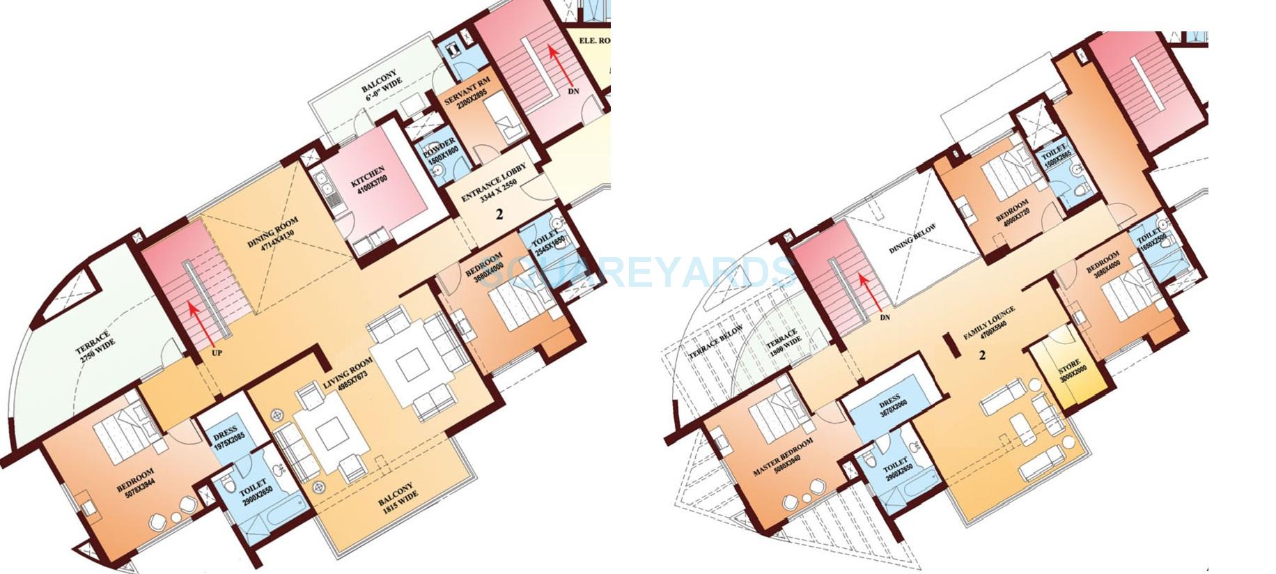 Parsvnath Exotica — floor plan 13