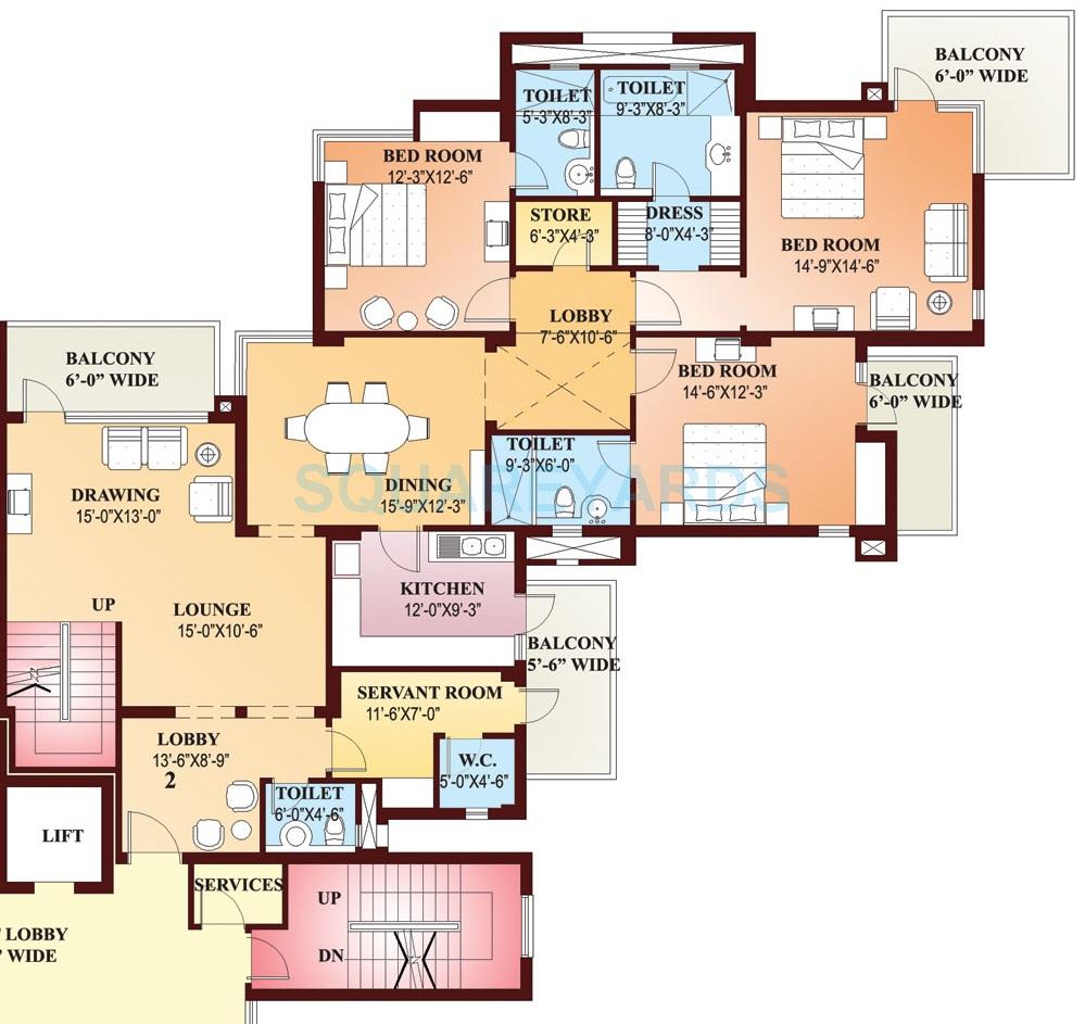 Parsvnath Exotica — floor plan 5