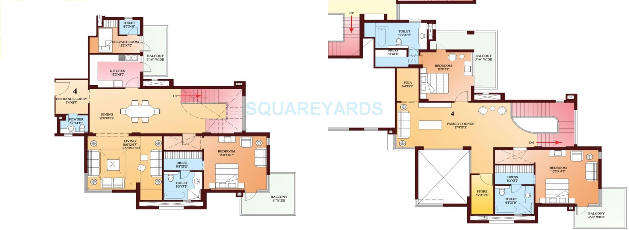 Parsvnath Exotica — floor plan 6