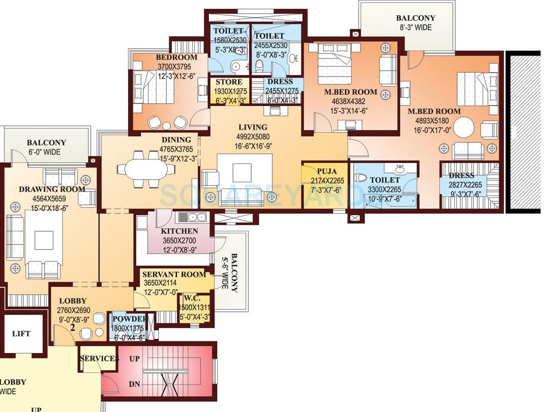Parsvnath Exotica — floor plan 7